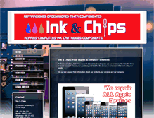 Tablet Screenshot of inknchips.com